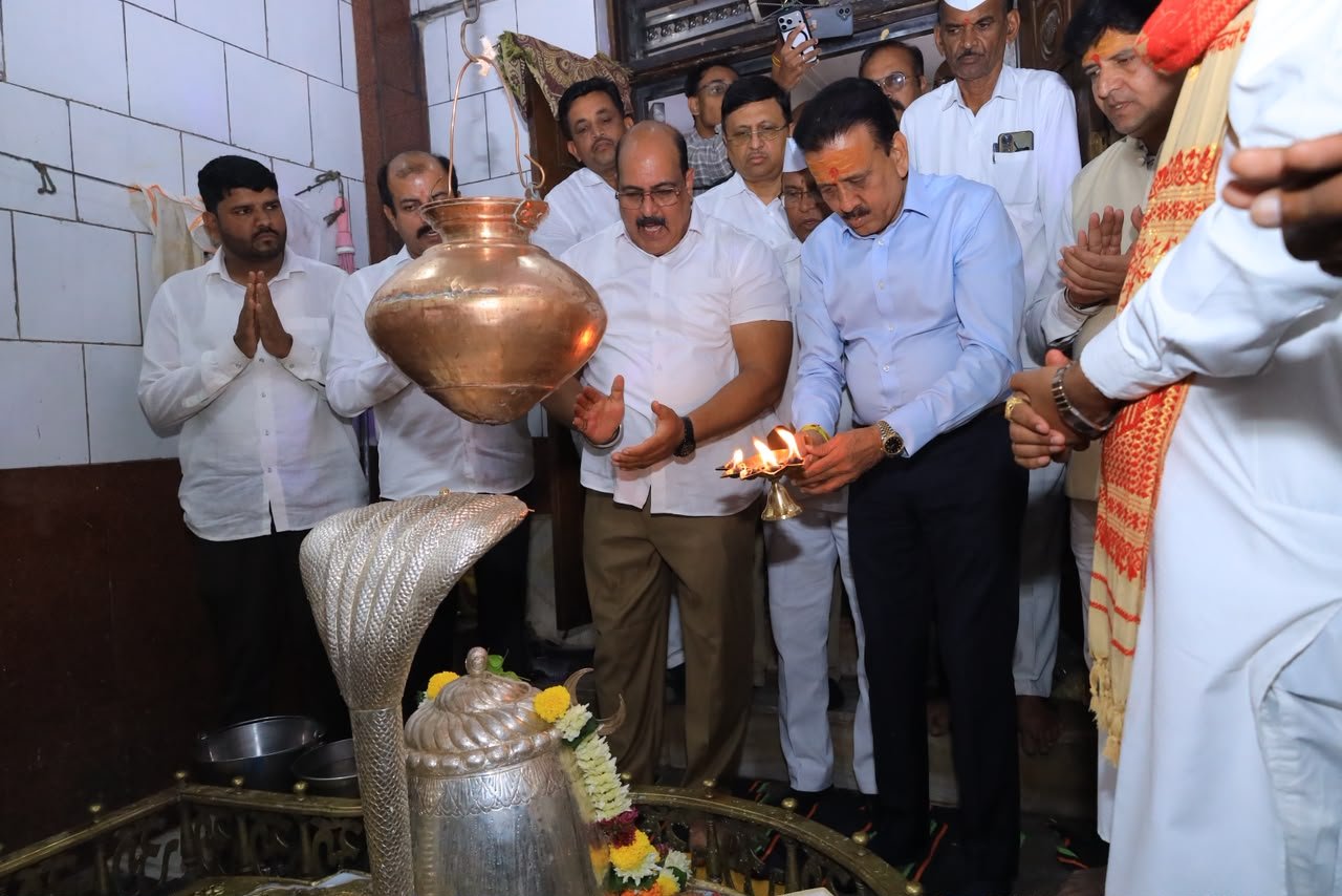 कुंभमेळ्यानिमित्त या तीर्थस्थळाचाही होणार विकास...  कुंभमंत्री महाजन प्रत्यक्ष भेट देऊन म्हणाले...