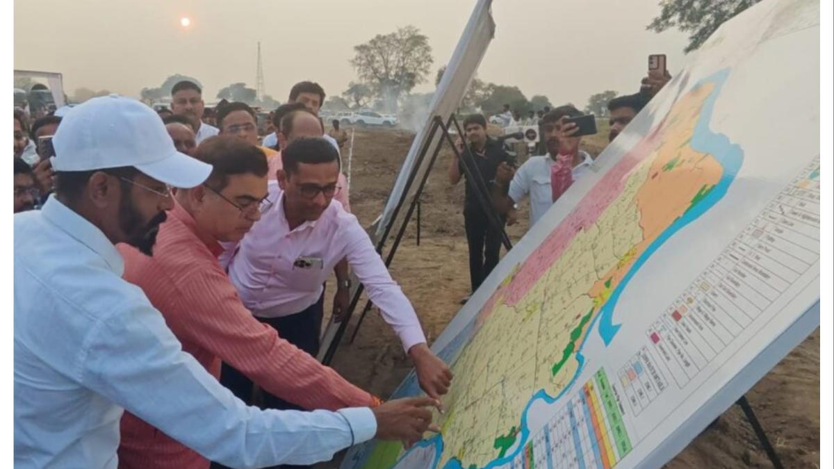 शिंदखेडा तालुक्यातील तब्बल १० हजार हेक्टर क्षेत्र होणार बागायती... या योजनेचे काम सुरू...