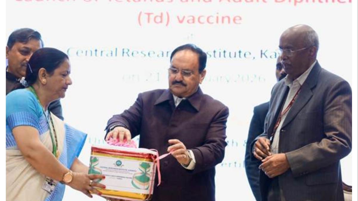 टेन्शन खल्लास... धनुर्वात आणि घटसर्प (टीडी) यावरील स्वदेशी लस आली...