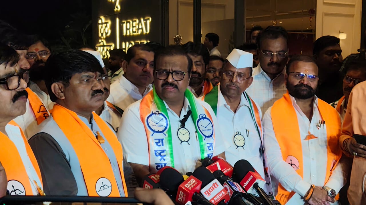 नाशिक महानगरपालिकेसाठी अशी झाली राष्ट्रवादी व शिवसेनेची युती...