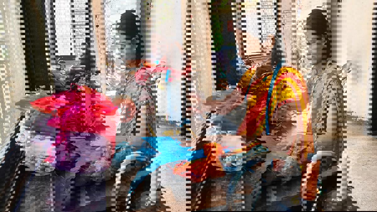 यशोगाथा...  कौशल्य विकास योजनेतून आरती गमे यांची भरारी !  प्रशिक्षणातून मिळवले आर्थिक स्वावलंबन