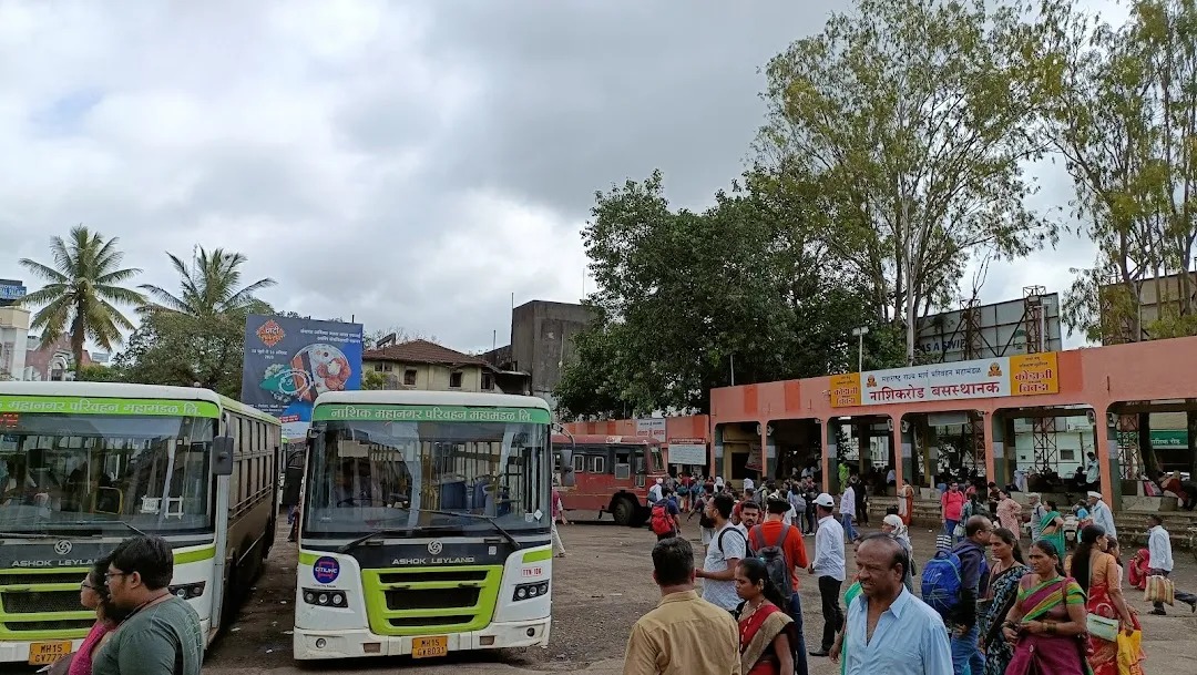 नाशिकरोड रेल्वे स्टेशन बसस्टँड बंद...  आता येथून सुटणार सर्व बसेस...