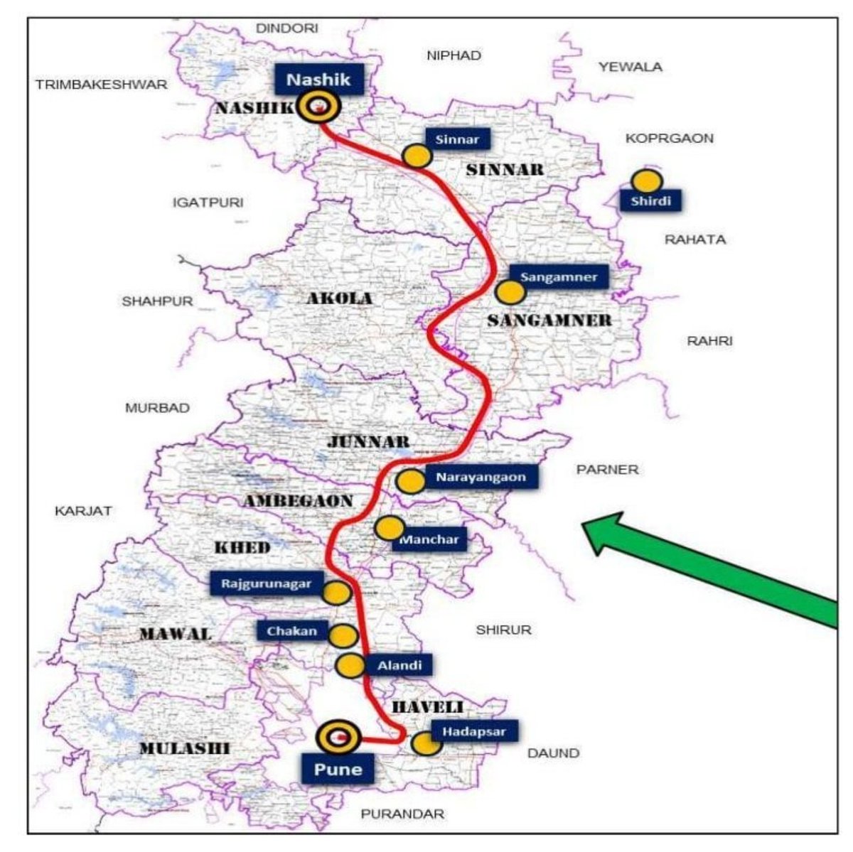 नाशिक-पुणे रेल्वेमार्ग पुन्हा वादाच्या भोवऱ्यात...  काकोडकर समितीचा अहवाल येण्यापूर्वीच...