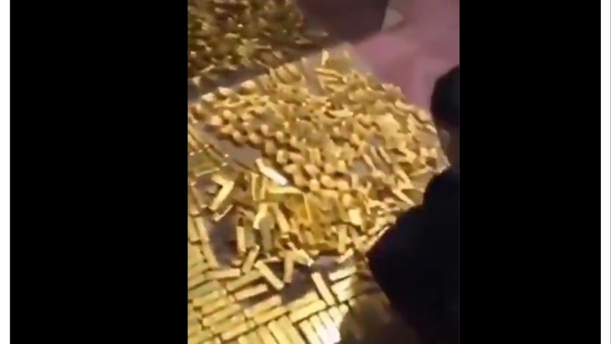 महापौरांच्या घरात सापडले चक्क १३ टन सोने आणि २३ टन रोकड..  व्हिडीओ व्हायरल...