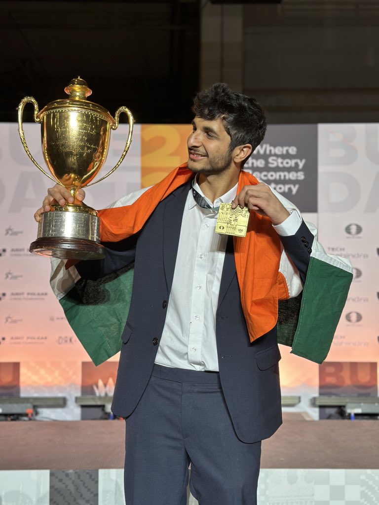 राष्ट्रीय क्रीडा पुरस्कार २०२५ मध्ये महाराष्ट्राचा डंका...  नाशिकच्या विदितसह या खेळाडूंचा समावेश...