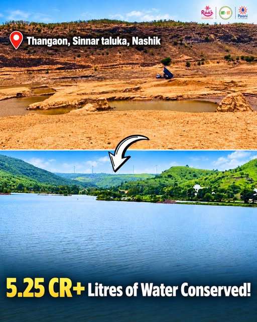 नाशिकच्या शेतकऱ्यांची किमया...  गाळाने साचलेले धरण केले मोकळे...  इतके एकर जमीन झाली सुपीक...